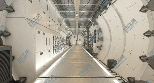 images/goods_img/20210312/Sci Fi Corridor 3D/2.jpg